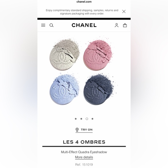 Chanel February 2026-limited edition denim dream palette - Picture 3 of 8